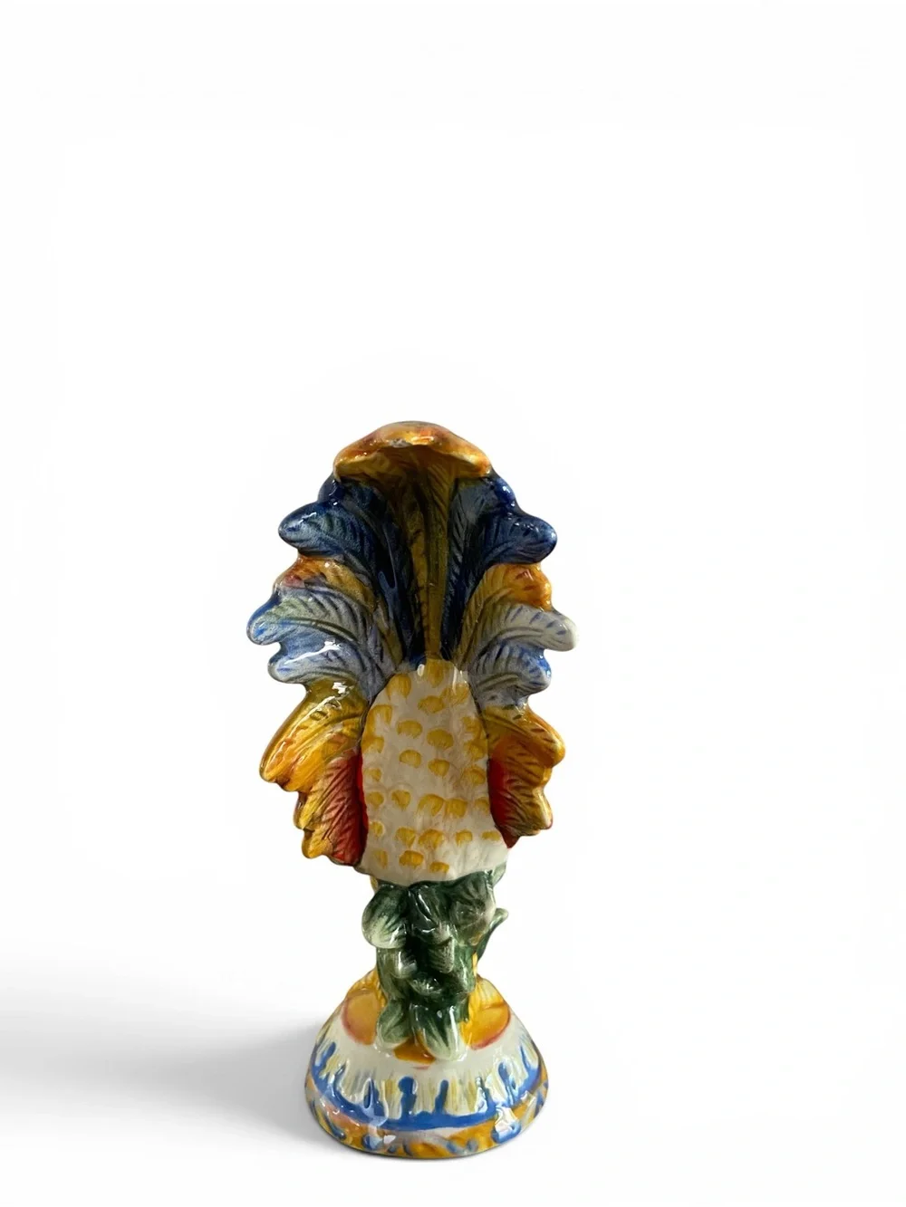 Fitz & Floyd Ricamo Rooster and Hen Salt & Pepper Set of 2